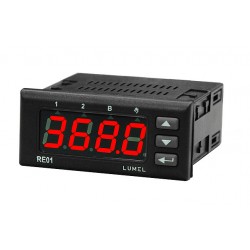 Controler de temperatura Lumel RE01 2E0, PT1000, 2 iesiri releu, 1x230 V