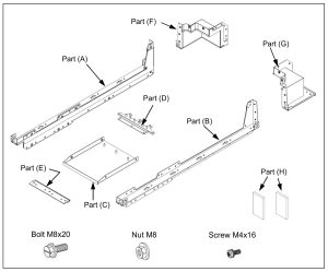 Flansa pentru montare FOT023Z