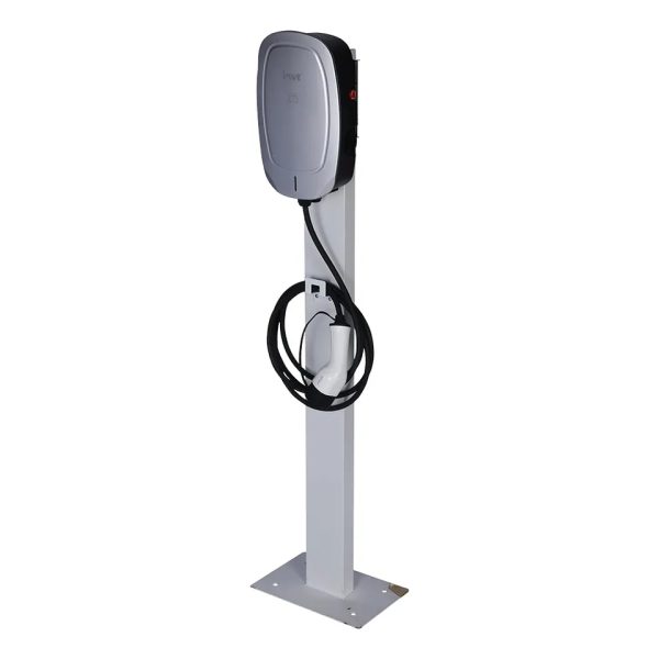 Statie incarcare masini electrice trifazata INVT EVC16, Type2, 22 kW, 32 A, 3x400 V ca, 4 m, WIFI, RFID, App, RCD 1 Type2