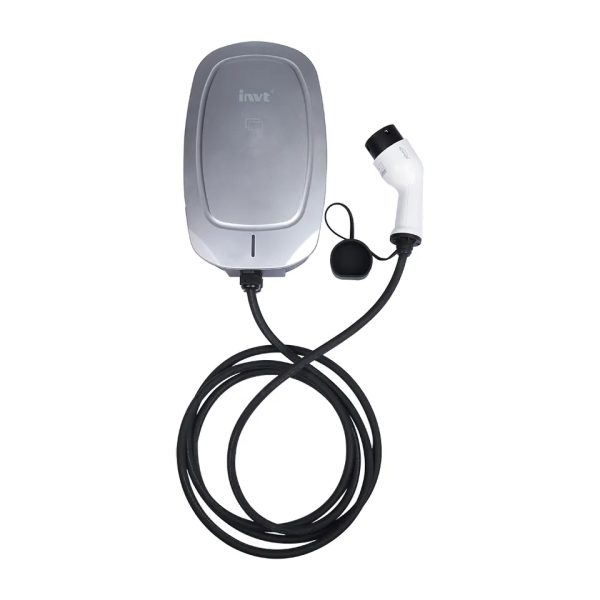 Statie incarcare masini electrice trifazata INVT EVC16, Type2, 22 kW, 32 A, 3x400 V ca, 4 m, WIFI, RFID, App, RCD 4 3x400 V ca