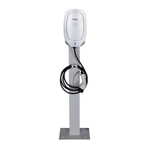 Statie incarcare masini electrice trifazata INVT EVC16, Type2, 22 kW, 32 A, 3x400 V ca, 4 m, WIFI, RFID, App, RCD 5 4 m