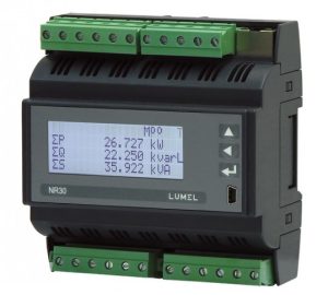 Aparat monitorizare Lumel NR30-2222SRE0, 3x230/400 V, 3x400/690 V, 63 A, 2 relee, SR, RS485, Ethernet, inregistrare, 24 V 5 Aparat monitorizare Lumel NR30-2222SRE0