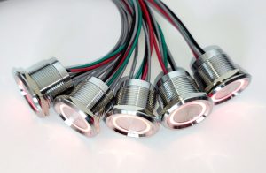Buton piezoelectric cu revenire BVA PS-0619