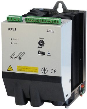 Controler de putere Lumel RPL1-14200E0, 125 A, control in faza, comanda 1x230 V, sarcina 1x400 V, intrare: impuls sau analogica, 2 relee 5 Controler de putere Lumel RPL1-24300E0