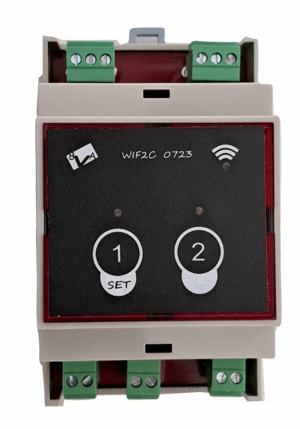 Controler WIFI BVA WF2C 0723 cu 2 iesiri Controler WIFI BVA WF2C 0723 cu 2 iesiri
